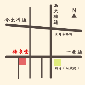 梅泉堂地図