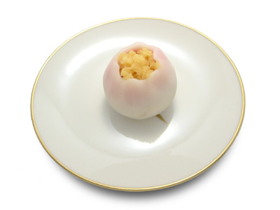 春の上生菓子 寒椿