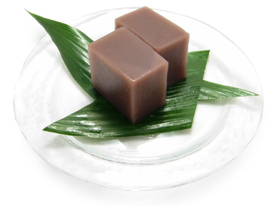 夏の生菓子 水ようかん