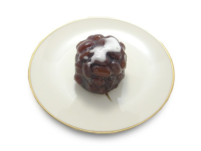 冬の上生菓子 なごり雪