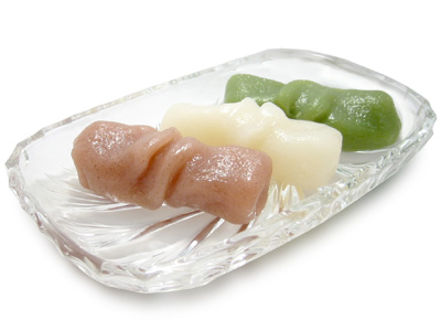 夏の生菓子 しんこ
